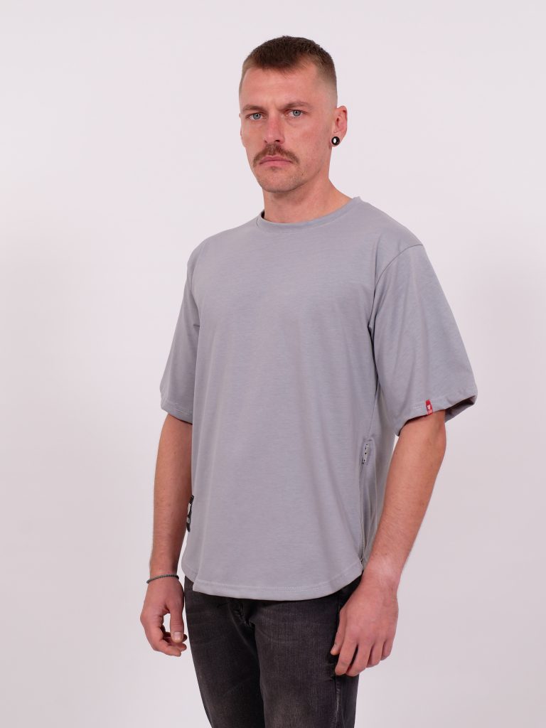 The Zipper — Regular Tee, White view 7