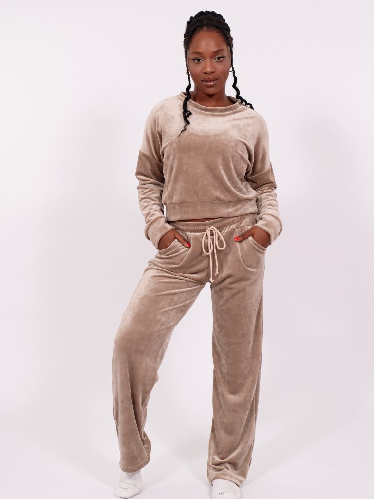 The Velvet Top Jumpsuit, Space Purple view 6