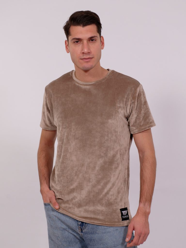 The Velvet — Velvet T-Shirt, Navy Blue view 2